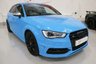 USED 2015 15 AUDI S3 2.0 S3 SPORTBACK QUATTRO 5d 296 BHP EXCLUSIVE PORSCHE RIVIERA BLUE TECH PACK & SUPERSPORT SEATS