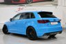 USED 2015 15 AUDI S3 2.0 S3 SPORTBACK QUATTRO 5d 296 BHP EXCLUSIVE PORSCHE RIVIERA BLUE TECH PACK & SUPERSPORT SEATS