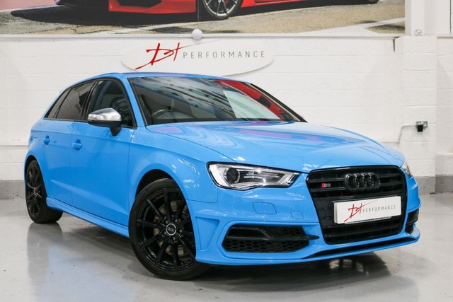 2015 15 Audi S3 2.0 S3 SPORTBACK QUATTRO 5d 296 BHP EXCLUSIVE PORSCHE RIVIERA BLUE