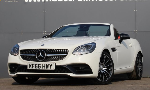 2016 66 Mercedes-Benz Slc 2.1 SLC 250 D AMG LINE 2d 201 BHP [ NIGHT PACKAGE ]