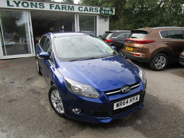 2014 64 Ford Focus 1.6 TITANIUM NAVIGATOR TDCI 5d 113 BHP