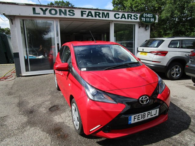 2018 18 Toyota Aygo 1.0 VVT-I X-PLAY 5d 69 BHP