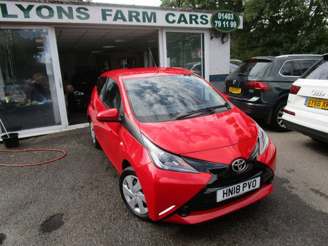 2018 18 Toyota Aygo 1.0 VVT-I X-PLAY 5d 69 BHP