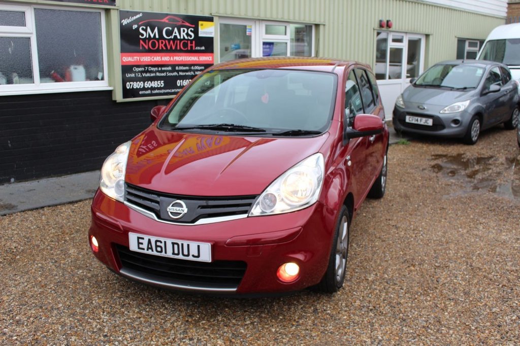 View our NISSAN NOTE