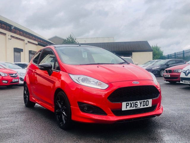 2016 16 Ford Fiesta 1.0 ZETEC S RED EDITION 3d 139 BHP