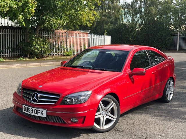 2008 58 Mercedes-Benz Clc Class 1.8 CLC180 KOMPRESSOR SPORT 3d 143 BHP