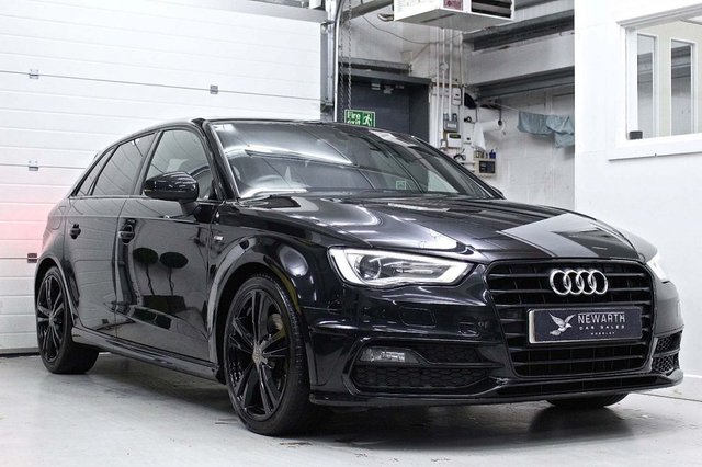 2014 14 Audi A3 2.0 SPORTBACK TDI S LINE 5d 182 BHP