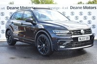 USED 2019 69 VOLKSWAGEN TIGUAN 1.5 R-LINE TECH TSI EVO DSG BLACK PACK STUNNING/20IN GLOSS BLACK ALLOYS
