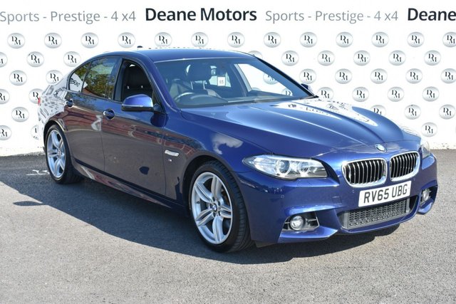 2015 65 BMW 5 Series 2.0 520D M SPORT 4d 188 BHP M SPORT PLUS PK