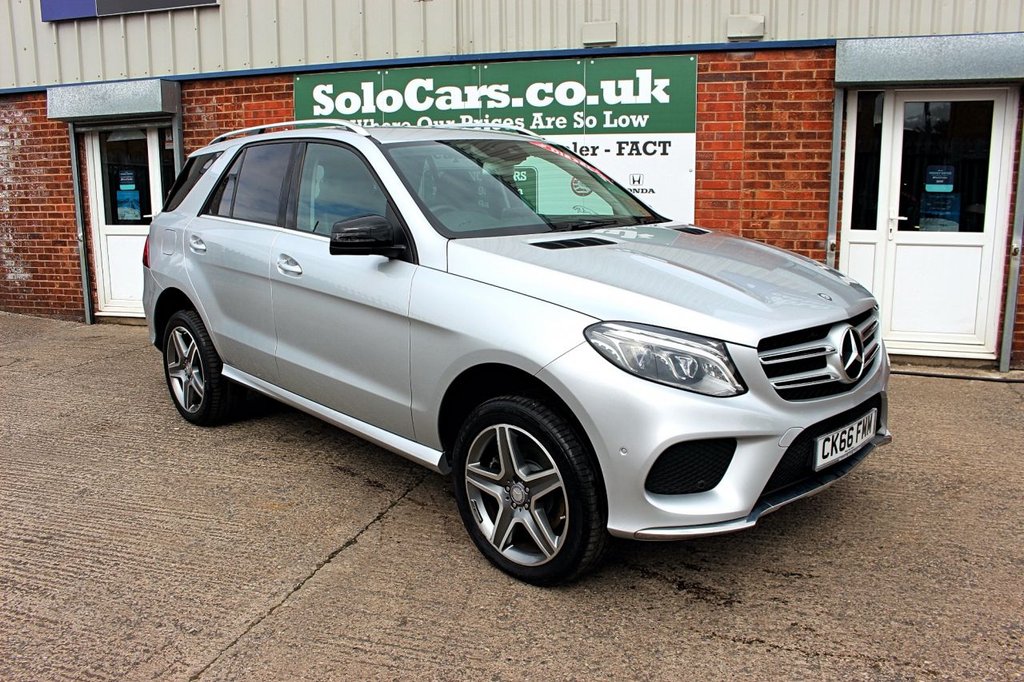 2016 66 MERCEDES-BENZ GLE-CLASS 3.0 GLE 350 D 4MATIC AMG LINE 5d AUTO 255 BHP