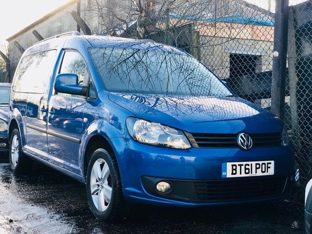 2012 61 Volkswagen Caddy Maxi 1.6 C20 LIFE TDI BLUEMOTION TECHNOLOGY 5d 101 BHP
