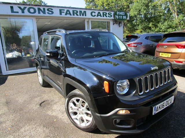 2016 16 Jeep Renegade 1.6 M-JET LONGITUDE 5d 118 BHP