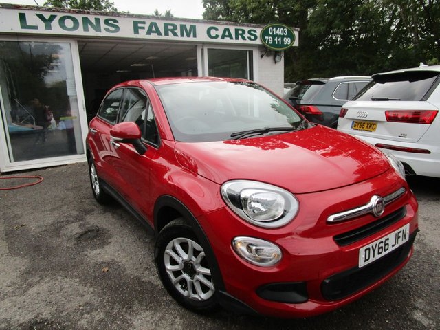 2016 66 Fiat 500x 1.6 POP 5d 110 BHP