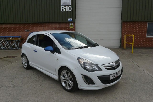 2012 12 Vauxhall Corsa 1.4 SXI AC 3d 98 BHP