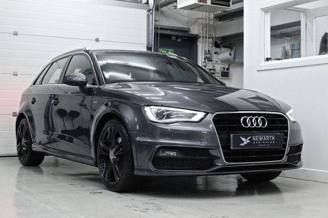2014 14 Audi A3 2.0 SPORTBACK TDI S LINE 5d 182 BHP