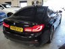 USED 2019 69 BMW 5 SERIES 2.0 520I M SPORT 4d 181 BHP GUARANTEED MILEAGE, HUGE SPEC SATNAV, FULL LEATHER INTERIOR, FRONT AND REAR PARKING SENSORS, CRUISE CONTROL, IDRIVE