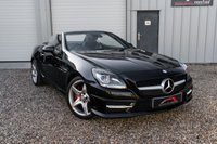 USED 2015 15 MERCEDES-BENZ SLK 2.1 SLK250 CDI BLUEEFFICIENCY AMG SPORT 2d 204 BHP AMG SPORT+RED STITCHING/BELTS
