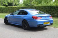 USED 2016 13 BMW 6 SERIES 3.0 640D M SPORT GRAN COUPE 4d 309 BHP ESTORIL BLUE! SPORT+, PAN ROOF!
