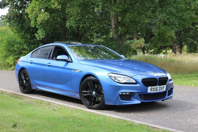 2016 13 BMW 6 Series 3.0 640D M SPORT GRAN COUPE 4d 309 BHP