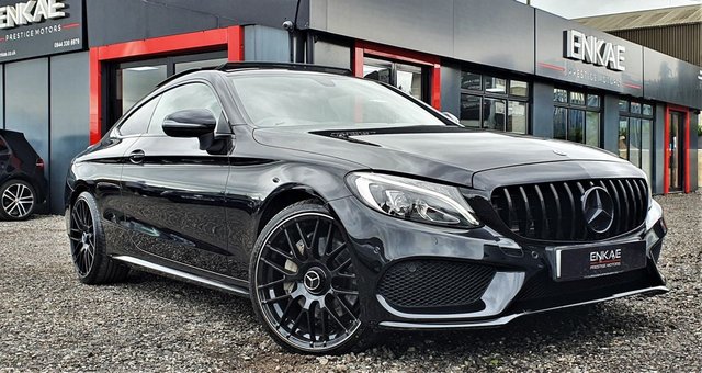 2017 17 Mercedes-Benz C Class 2.0 C 300 AMG LINE PREMIUM 2d 241 BHP