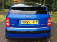 USED 2003 53 AUDI A2 1.6 FSI COLOUR STORM 109 BHP X14 SERVICE STAMPS//ONLY 2 OWNERS//No ULEZ charge due for this vehicle/STUNNING CONDITION STUNNING CONDITION FOR ITS YEAR INSIDE AND OUT///WILL COME WITH 12 MONTHS MOT