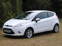USED 2012 12 FORD FIESTA 1.2 ZETEC 3d 81 BHP www.suffolkcarcentre.co.uk - Located at Ilketshall