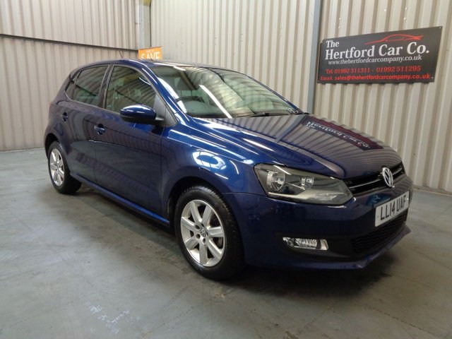 2014 14 Volkswagen Polo 1.4 MATCH EDITION DSG 5d 83 BHP