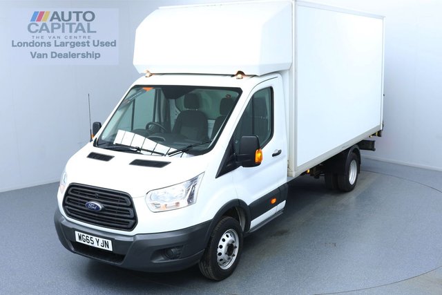 2015 65 FORD TRANSIT 2.2 350 RWD Twin Wheels L4 X-LWB 125 BHP Luton Van