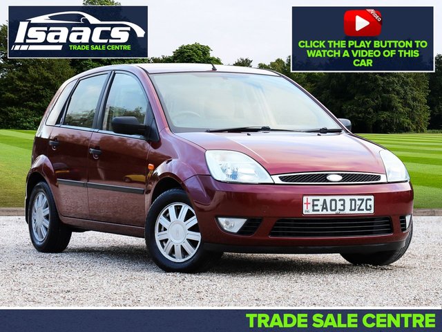 2003 03 FORD FIESTA 1.4 GHIA 16V 5d 78 BHP