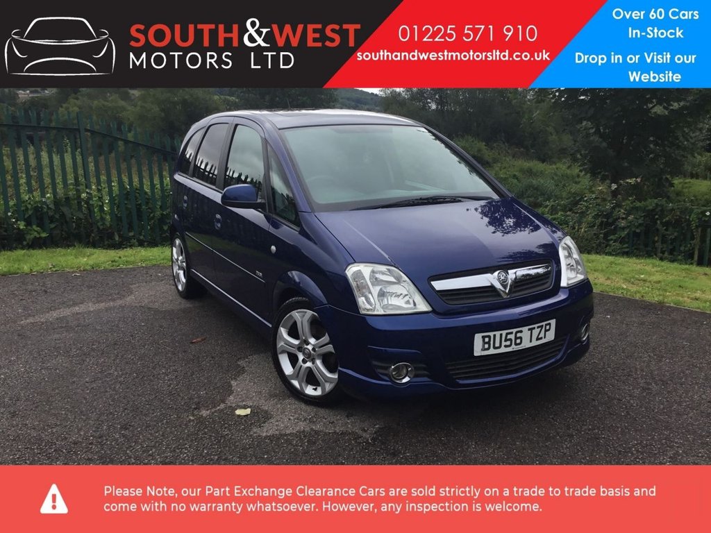 View our VAUXHALL MERIVA