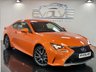 USED 2016 16 LEXUS RC 2.5 300H F SPORT 2d 178 BHP F/S/H, RARE COLOUR, IMMACULATE