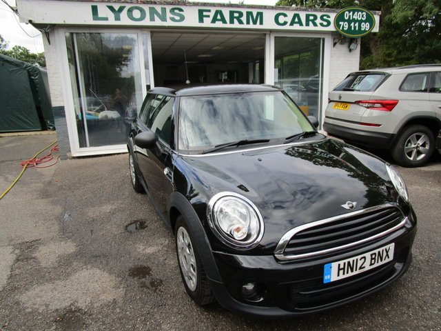 2012 12 MINI Hatch One 1.6 ONE 3d 98 BHP