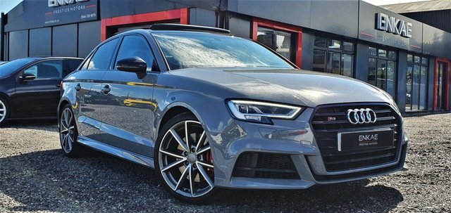 2018 18 Audi S3 2.0 S3 TFSI QUATTRO BLACK EDITION 4d 306 BHP