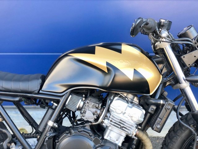 1993 K Honda Cb CB400F2 // Custom Scramble // 400cc // Px swap