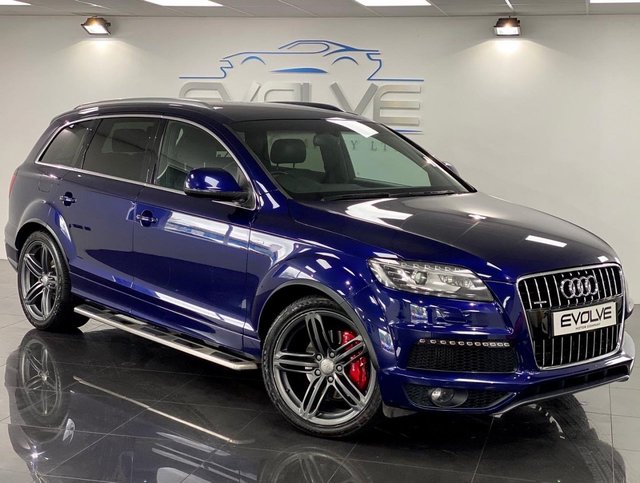 2013 63 Audi Q7 3.0 TDI QUATTRO S LINE PLUS 5d 245 BHP