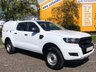 USED 2017 67 FORD RANGER PICKUP 2.2 XL 4X4 D/CAB TDCI 150 BHP REAR CANOPY Euro-6 
