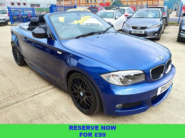 2013 13 BMW 1 SERIES 2.0 118D SPORT PLUS EDITION LEATHER CRUISE CONTROL 6 SPEED CONVERTIBLE