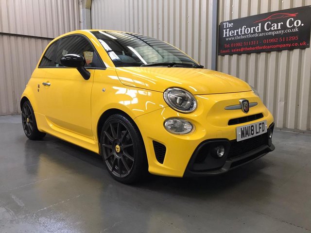 2018 18 Abarth 500 1.4 595 TROFEO 3d 158 BHP