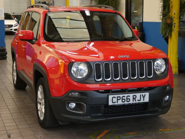 2016 66 Jeep Renegade 1.4 LONGITUDE 5d 138 BHP