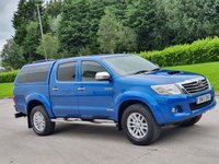 USED 2013 13 TOYOTA HI-LUX 3.0 INVINCIBLE 4X4 D-4D DCB 169 BHP NO VAT ** NO VAT **REVERSING CAMERA