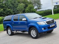 USED 2013 13 TOYOTA HI-LUX 3.0 INVINCIBLE 4X4 D-4D DCB 169 BHP NO VAT ** NO VAT **REVERSING CAMERA