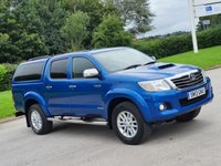 USED 2013 13 TOYOTA HI-LUX 3.0 INVINCIBLE 4X4 D-4D DCB 169 BHP NO VAT ** NO VAT **REVERSING CAMERA