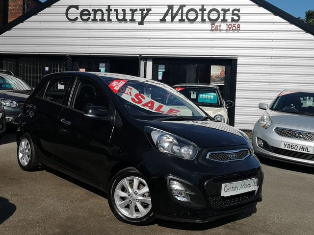 2012 12 Kia Picanto 1.25 Level 2 EcoDynamics 5dr - 74.3 mpg - ALLOYS 