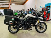 USED 2014 64 TRIUMPH TIGER 800 ABS  WITH ADVENTURE PANNIERS & TOP BOX