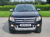 USED 2015 15 FORD RANGER 2.2 LIMITED 4X4 DCB TDCI 4d 148 BHP SAT NAV + REVERSING CAMERA + 2 KEYS