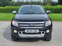 USED 2015 15 FORD RANGER 2.2 LIMITED 4X4 DCB TDCI 4d 148 BHP SAT NAV + REVERSING CAMERA + 2 KEYS