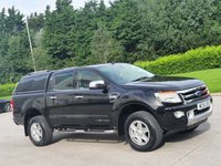 USED 2015 15 FORD RANGER 2.2 LIMITED 4X4 DCB TDCI 4d 148 BHP SAT NAV + REVERSING CAMERA + 2 KEYS