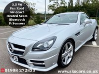 USED 2011 61 MERCEDES-BENZ SLK 3.5 SLK350 BLUEEFFICIENCY AMG SPORT ED125 2d 306 BHP **12 MONTHS NATIONAL WARRANTY**