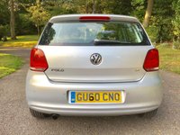 USED 2010 60 VOLKSWAGEN POLO 1.4 SE DSG 5d AUTO 85 BHP ONLY 17,744 MILES /1 OWNER / X11 VW MAIN DEALER STAMPS STUNNING CONDITION INSDE AND OUT WITH GREAT SERVICE HISTORY X11 MAIN DEALER STAMPS