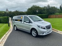 USED 2019 V MERCEDES-BENZ VITO 2.1 119 BLUETEC SPORT 190 BHP ALPINE TV WITH WIRELESS HEADPHONES